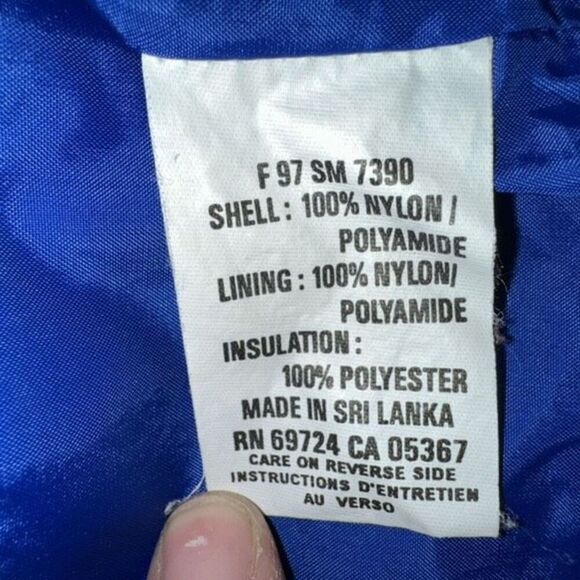 Vintage Columbia Sportswear Company Bugaboo Blue Yellow Black Mens Medium Jacket - Picture 9 of 9